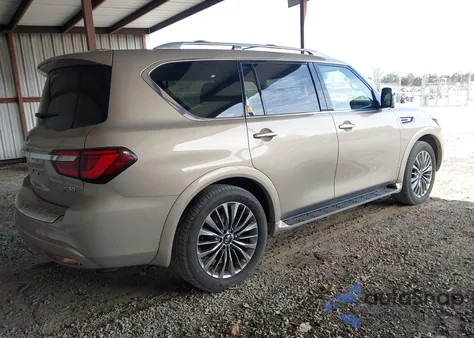 2020 Infiniti Qx80 Luxe Awd z USA, uszkodzony, nr VIN JN8AZ2NE5L9256357